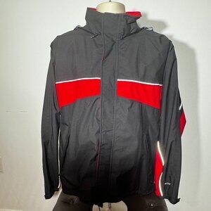 Men's Road Runner Black and Red Jacket - Size XL